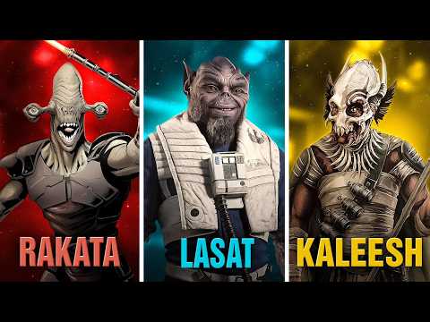 EVERY SINGLE Extinct/Endangered Star Wars Species Explained!