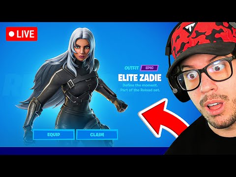 Unlocking ELITE ZADIE in FORTNITE!