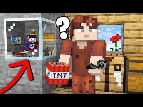 😱Построил Дом Лилипута в Доме Друга в Майнкрафт!