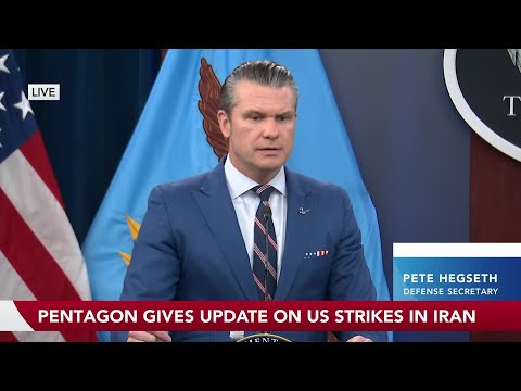 US Won't End Iran War Until Enemy is Defeated Says Hegseth (Full Presser)