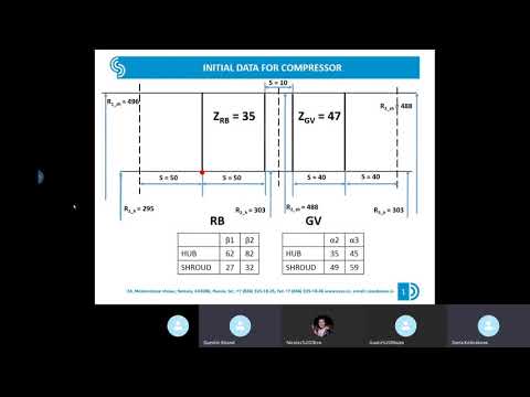Turbine Profilig using Ansys (Blade Gen) (lecture by Kolmakova Daria)