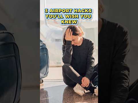 3 Airport Hacks You’ll Wish You Knew Sooner 🧠✈️