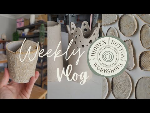 This Week in the Studio | Platter & Mug Reveal, Vase Making & Christmas Prep!