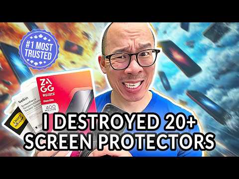 Top 5 iPhone 16 Screen Protectors Of 2025 - 20+ Screen Protectors Tested!