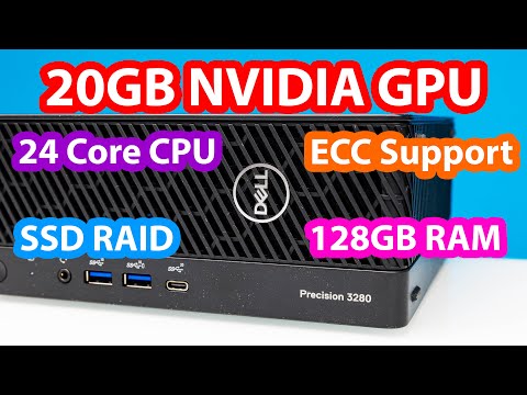 Compact with EVERYTHING Dell Precision 3280 Compact