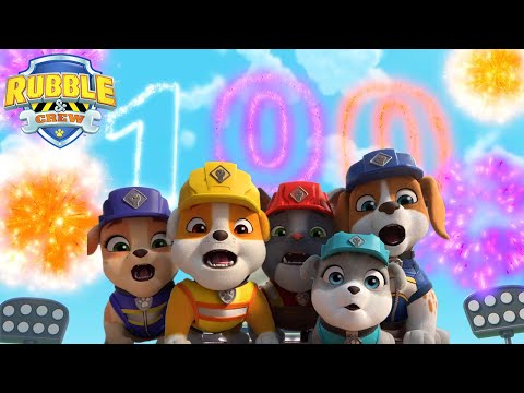 Firework's from a Baseball?! | Rubble and Crew | Cartoons for Kids