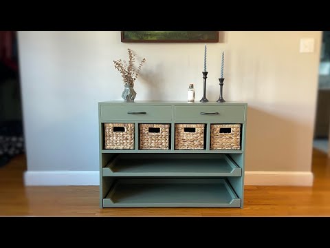 Custom Entryway Cabinet Build | PLANS