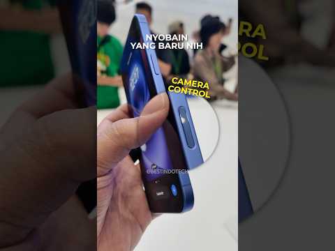 Nyobain tombol BARU di iPhone 16, Camera Control!