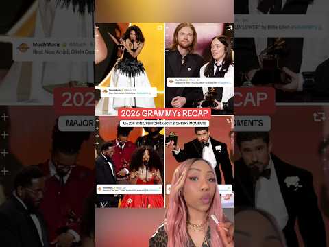What were your favourite moments from the 2026 #GRAMMYs ?! #cher #chappellroan #rosé #justinbieber