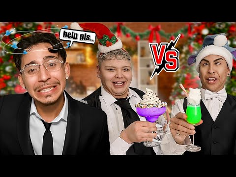 ADAM VS LOUIE *MAKING CHRISTMAS COCKTAILS*