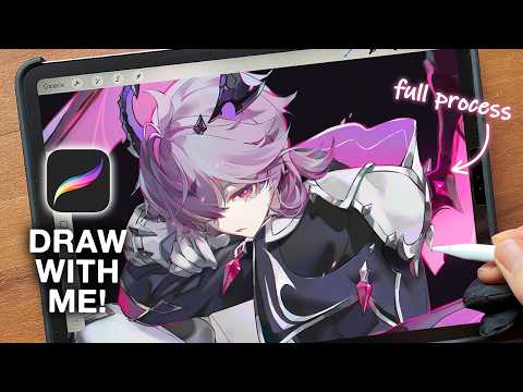 Draw with Me in Procreate! ✦ Chill IPad Digital Art Process