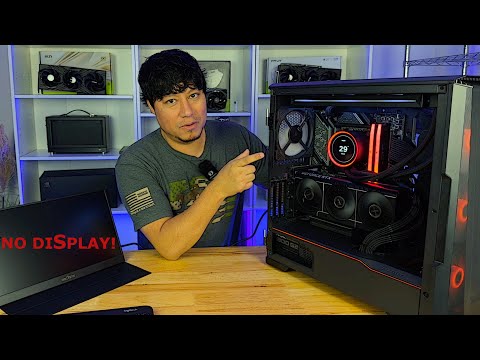 This Gaming PC Shows No Display After Drivers! Troubleshooting Process