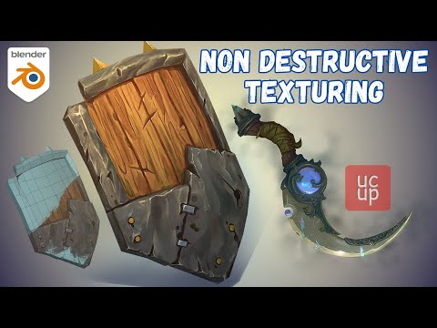 Complete Guide of Hand Painting Game Assets in Blender with Ucupaint