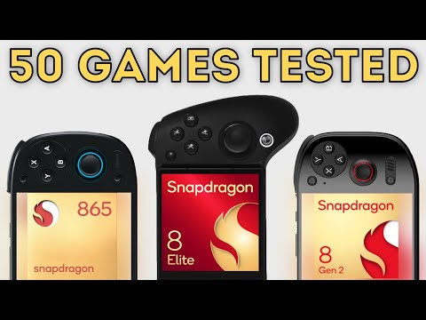 Snapdragon 8 Elite vs 8 Gen 2 vs 865 (Switch)