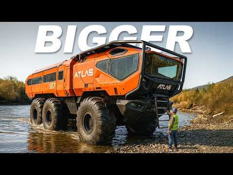 THE BIGGEST OFF-ROAD AMPHIBIOUS VEHICLES YOU NEVER KNEW EXISTED!