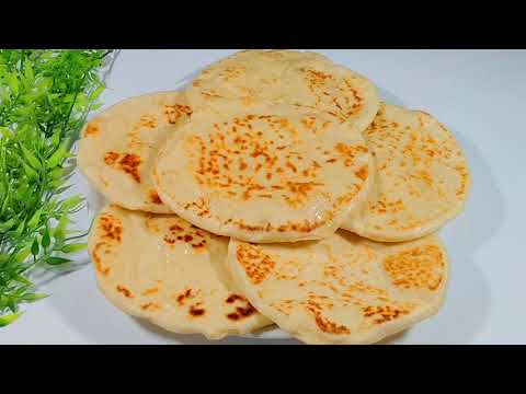 خبز اللبن الرايب الطري جدا بطعم وريحه زمان♥️بدون فرن وبدون زبده في الطاسه وهقولك علي سر انتفاخه كله؟