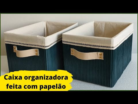 DIY | HOW TO MAKE AN ORGANIZER BOX WITH CARDBOARD | IDEA 9