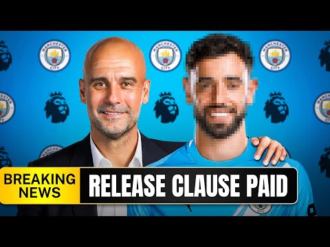 Man City Paid his Release Clause…😱