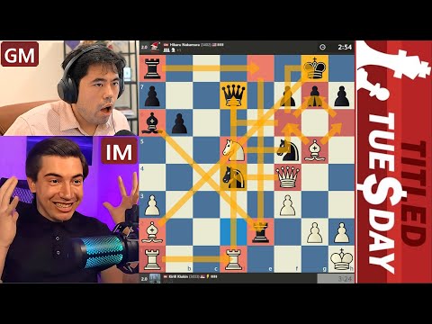 СУМАСШЕДШАЯ БИТВА! Кирилл Клюкин - Хикару Накамура