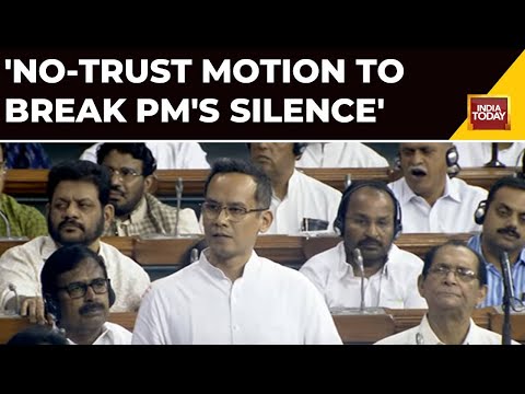 Gaurav Gogoi Initiates No-confidence Motion In Lok Sabha, Questions PM Modi’s Silence On Manipur