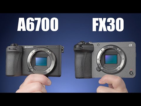 The Sony A6700 vs Sony FX30 - Which One To Choose??
