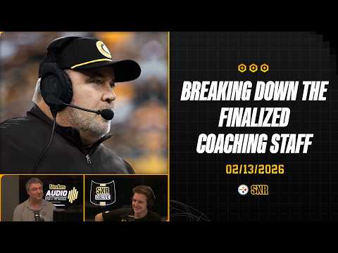Breaking Down the Steelers Complete 2026 Coaching Staff | SNR Drive (Feb. 13) | Pittsburgh Steelers