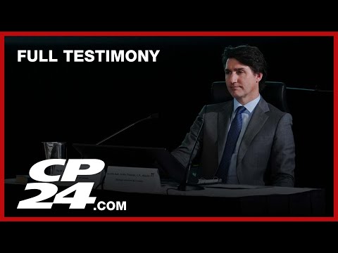 FULL TESTIMONY: Justin Trudeau testifies at public hearing into foreign interference