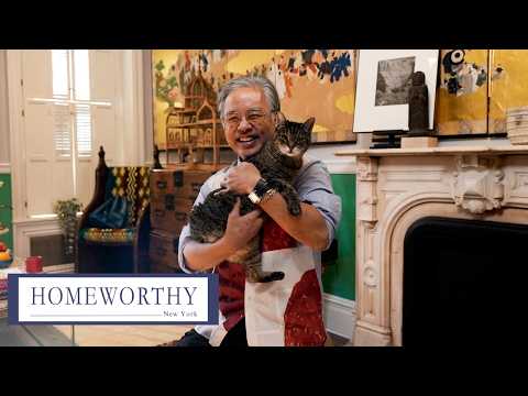 A Lovingly Restored 1880s Brooklyn Brownstone Filled With Antiques & Stories | NYC House Tour