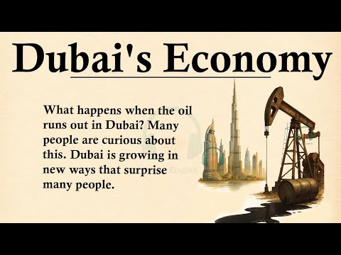 Dubai: What Happens When the Oil Runs Out? || 🏢Learn English Through Story Level 3 || Graded Reader🎧