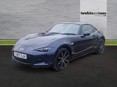 Mazda MX-5 RF 2.0 SKYACTIV-G Exclusive-Line 2dr Manual Petrol Blue 1 Owner 18,414 Miles - TH67 OJH