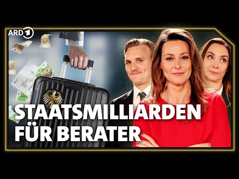 Geheime Berichte: Staatsmilliarden für Berater | GANZE FOLGE RESCHKE FERNSEHEN!