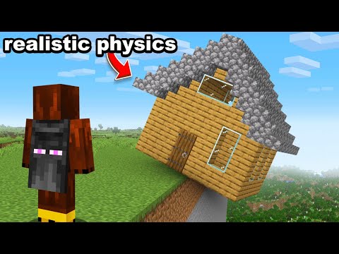 Adding Realistic Physics Mods to Ruin Minecraft