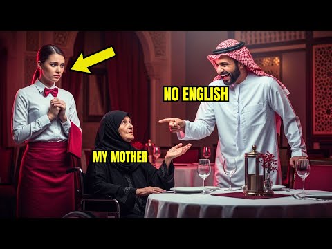 "My mother NO SPEAKS ENGLISH!" mocked Arab tycoon — waitress replied with her NATIVE Bedouin dialect