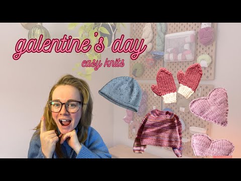 Forget Roses, Knit Something: Galentine’s Day Edition!
