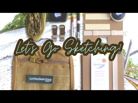 PORTABLE SKETCH KIT - JUST GO SKETCHING 5X5 SETUP!