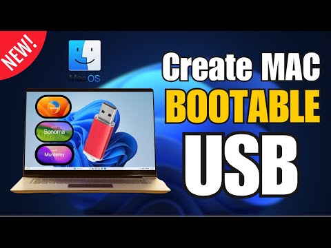 How to Create a MacOS Bootable USB on Windows PC (2025) NEW