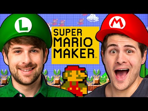 WE'RE IN SUPER MARIO MAKER!