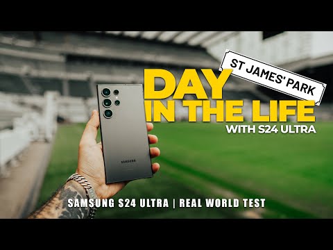 Real Day In The Life With Samsung Galaxy S24 Ultra - (Battery & Camera Test)