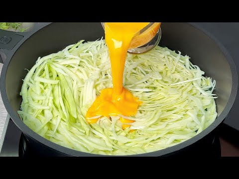 🔥 No one knows this cabbage recipe! It's better than meat!