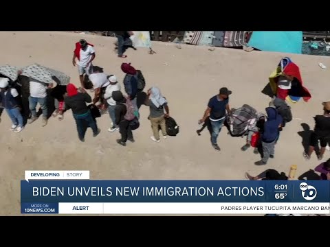 Biden unveils new immigration actions