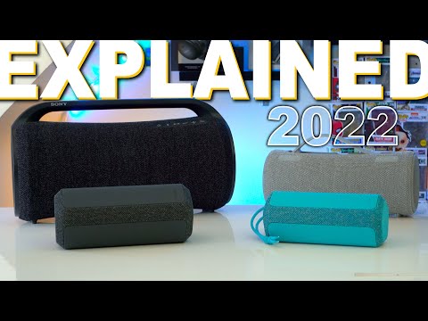 Sony's 2022 Speaker Lineup Explained - Sony XG500 Vs XG300 Vs XE300 Vs XE200