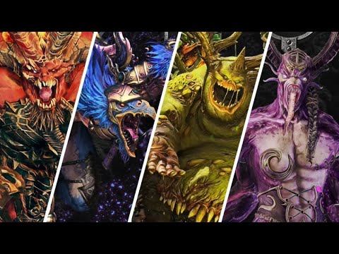 Gods of Warhammer - the Chaos Gods