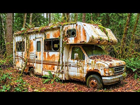 Restoration Abandoned Winnebago Minnie Winnie | Restoration and Rebuild Winnebago Minnie Winnie