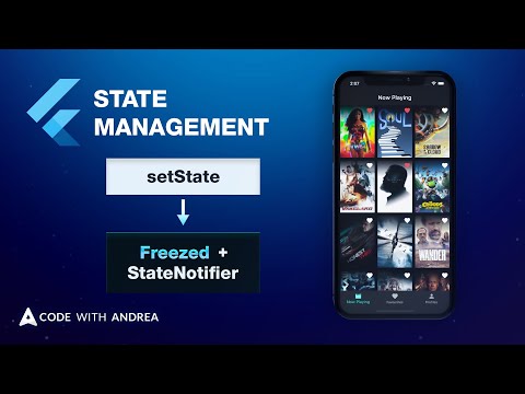 Flutter State Management: Going from setState to Freezed & StateNotifier with Provider
