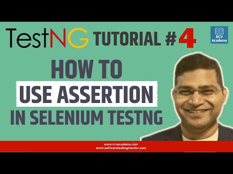 TestNG Tutorial #4 - How to Use Assertion in Selenium TestNG