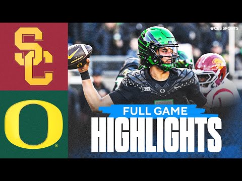 No. 15 USC Trojans vs No. 7 Oregon Ducks | Full Game Highlights