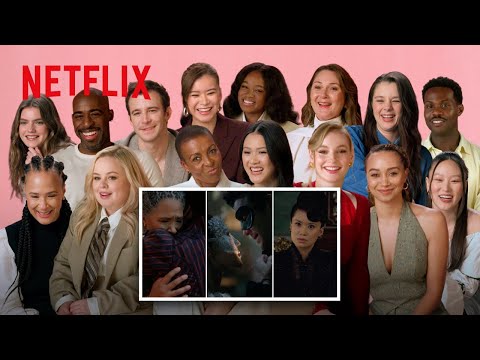 The Bridgerton Cast Reacts to Season 4 Part 1 | Netflix