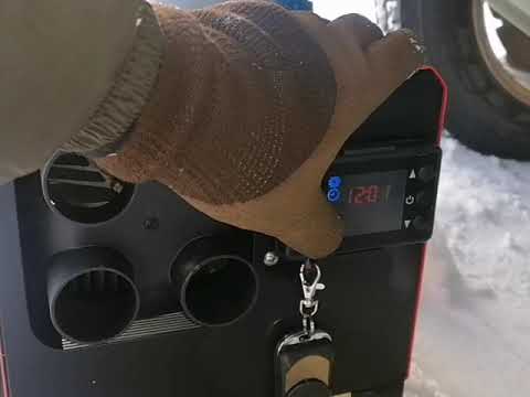 Warning: This is an experiment!!! Warming up a Niva at -40 degrees with a Chinese-made autonomous...