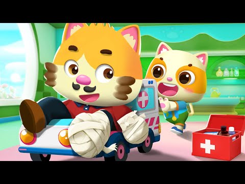 Daddy Got a Boo Boo | Good Habits | Nursery Rhymes & Kids Songs | Mimi and Daddy