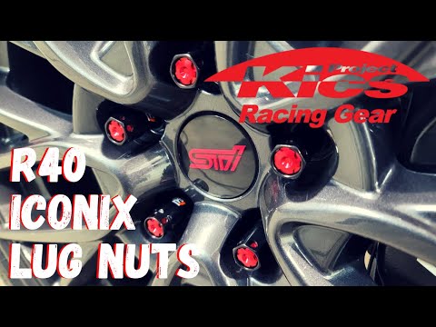 Project Kics R40 Iconix Lug Nuts - WRX STI - Review and Install